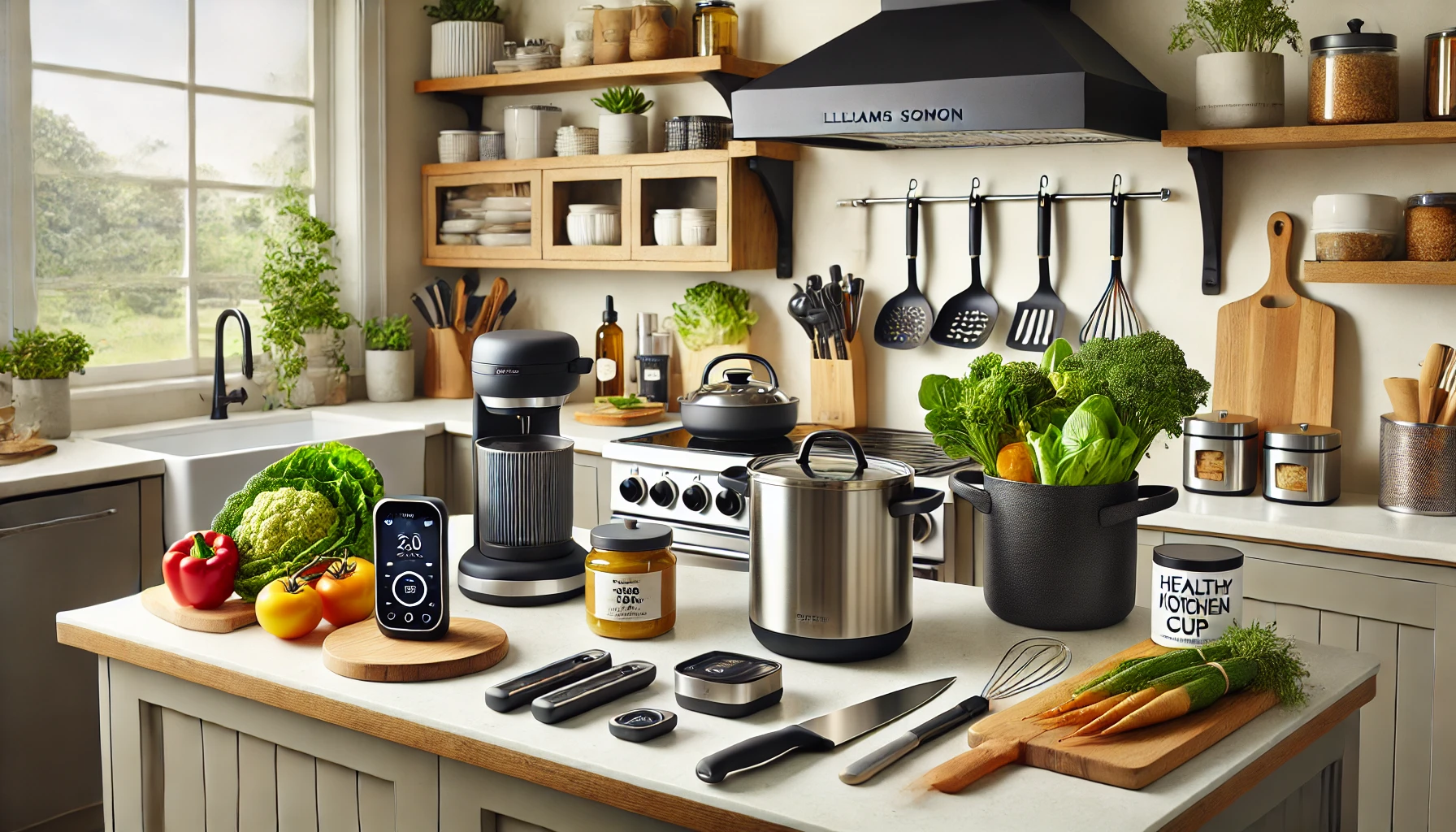 Essential Kitchen Gadgets for Healthy Cooking and Meal Prep - Smart tools, cookware, and food prep essentials for a modern kitchen.